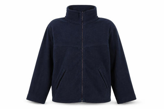 Front view of ST Workwear men’s blue jacket coat, size L
