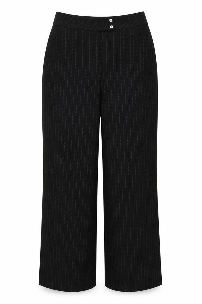 Front view of Principles women’s black trousers, size UK 12, 26-inch leg