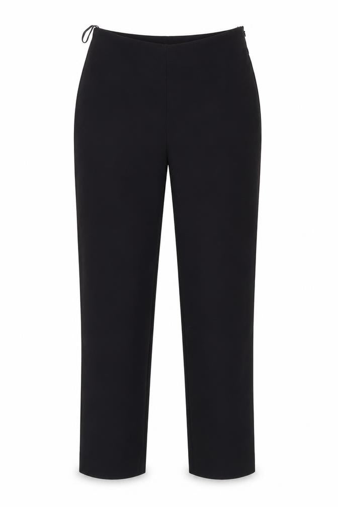 Marks & Spencer Womens Black   Trousers  Size 8 L27 in - Side zip