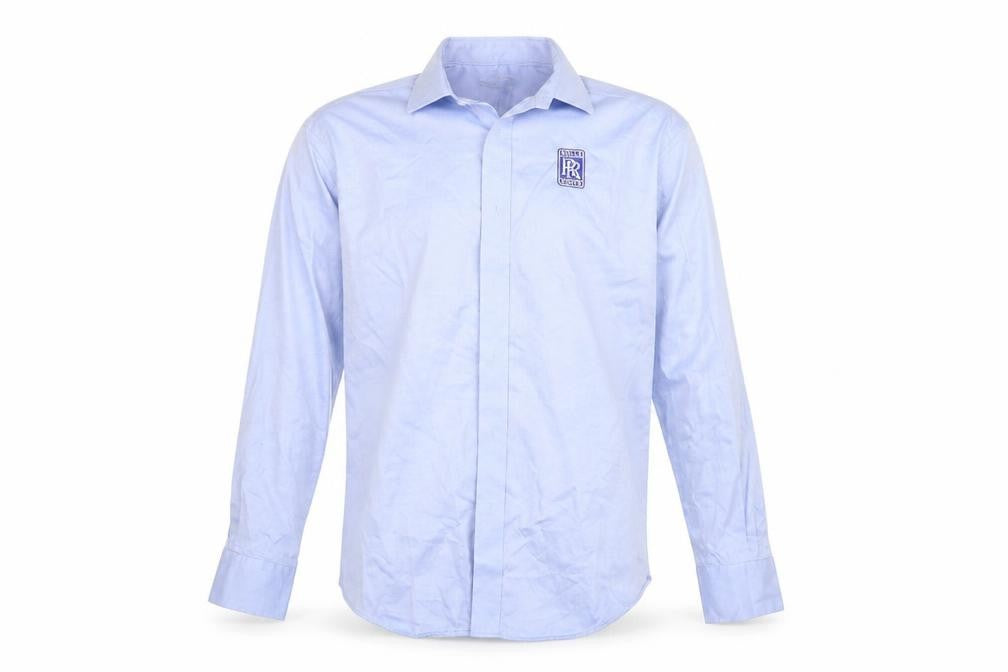 Kustom Kit Mens Blue    Dress Shirt Size M