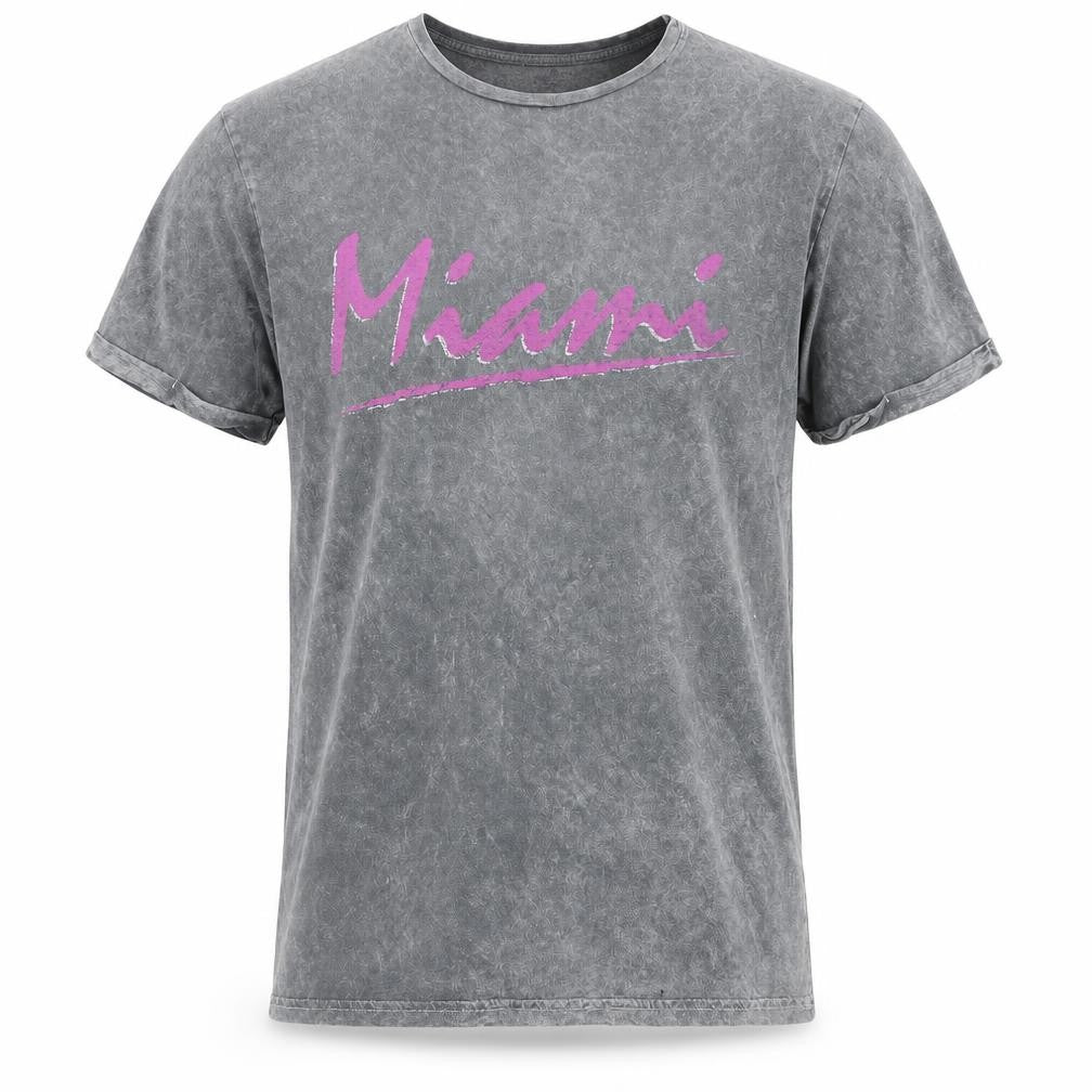 Front view of Cedarwood State men’s grey t-shirt, size S