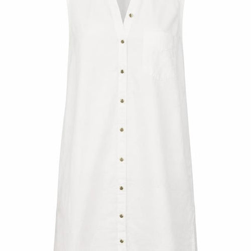 B. Young Womens Ivory   Shirt Dress  Size 8