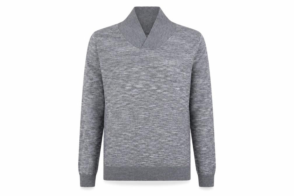 Front view of Remus Uomo women’s grey jumper, size M