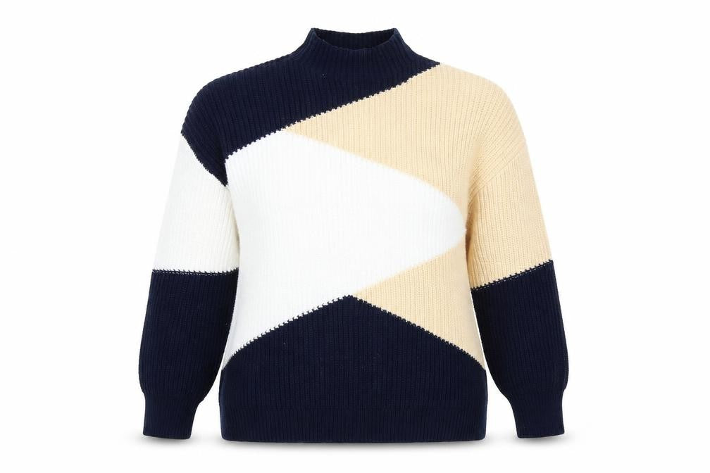Front view of Classics women’s multicoloured jumper, size S