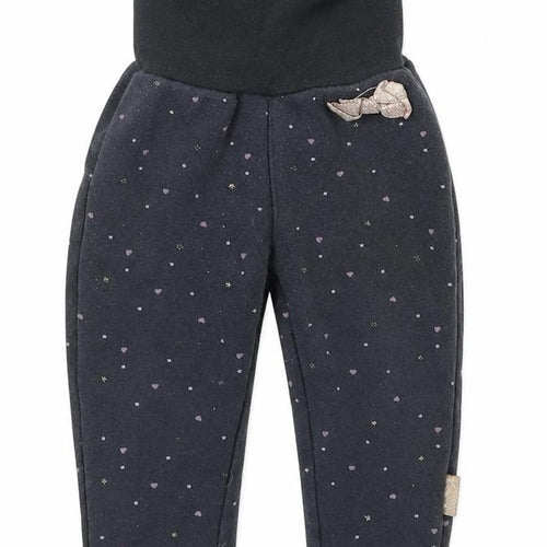 Cool Club Girls Grey Polka Dot  Sweatpants Trousers Size 9 Months  - Love hEarts