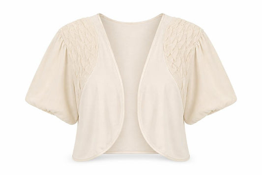 Front view of Principles women’s beige jacket, size M