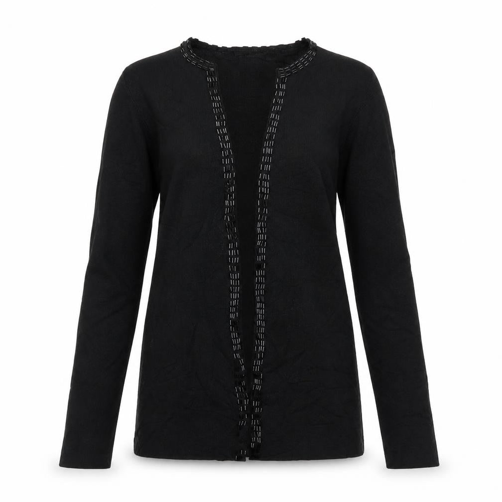 Gap Womens Black  Knit Cardigan Jumper Size XS