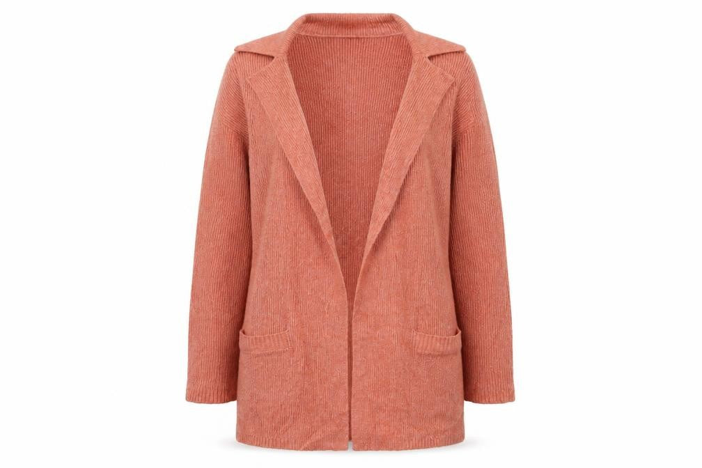 Marks and Spencer Womens Pink  Knit Cardigan Jumper Size M