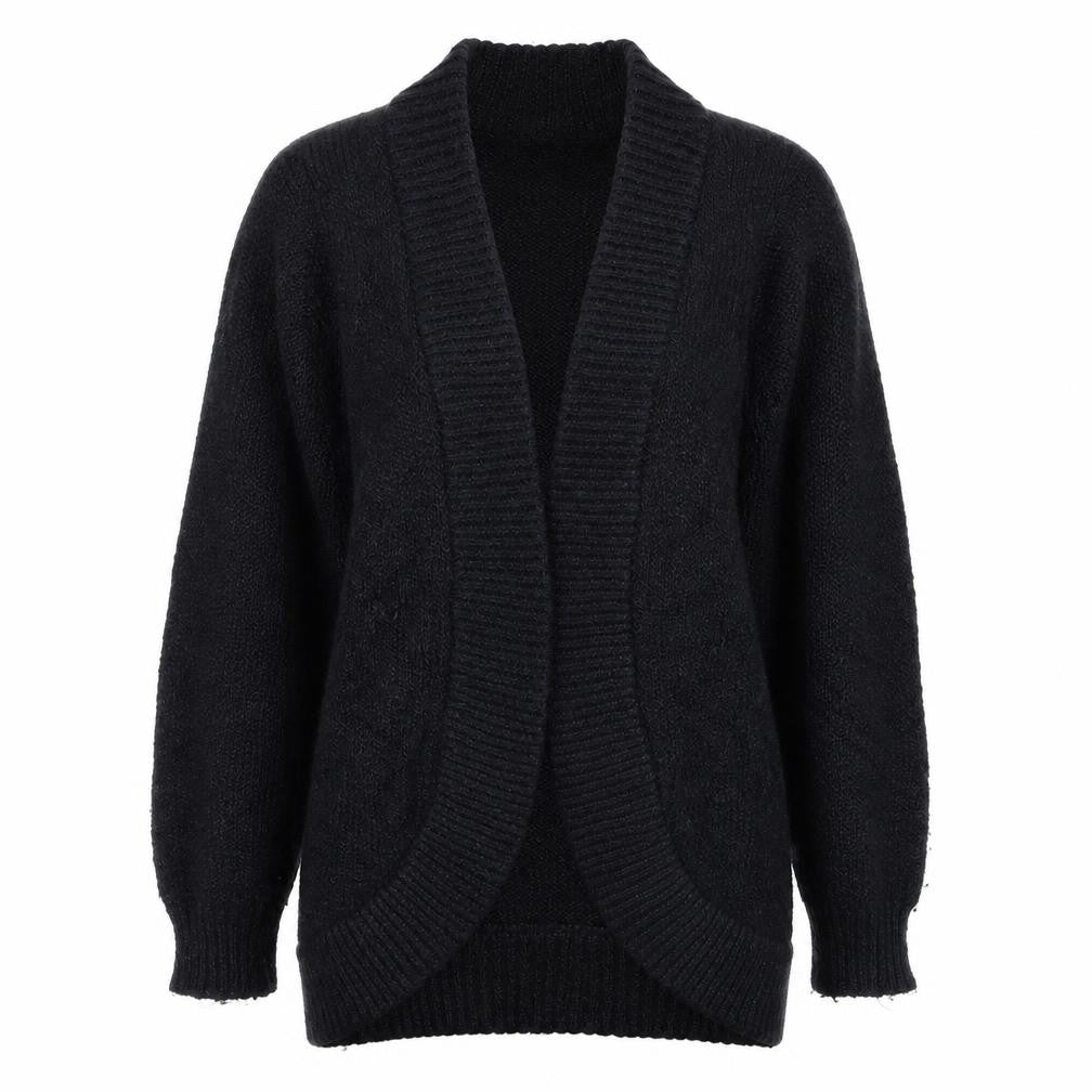 Hamells Womens Black  Knit Cardigan Jumper Size M