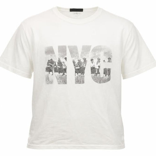 top of the rock Mens White    T-Shirt Size S