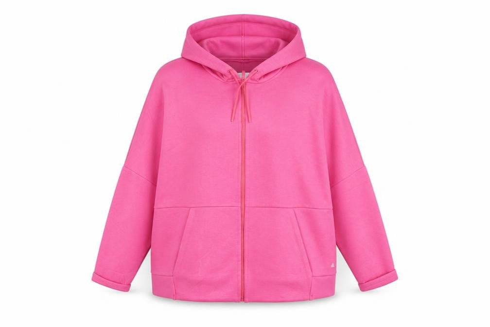 Front view of Next women’s pink jacket coat, size XL