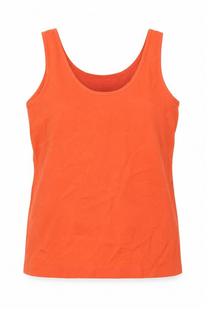 French Connection Womens Red Basic Tank Size L