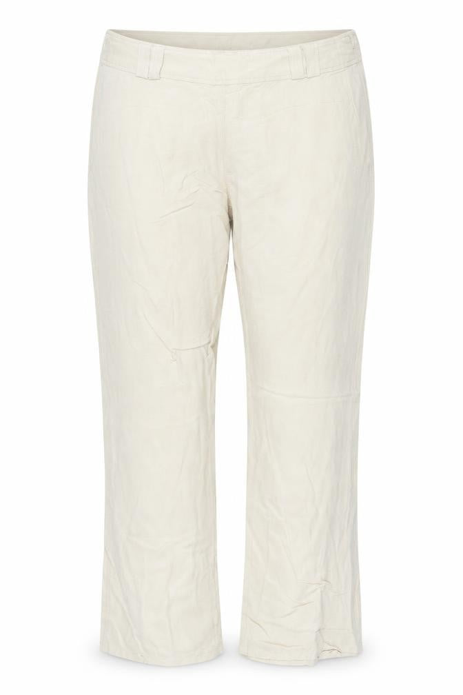 Flo & Jo Womens Beige   Trousers  Size XL L30 in