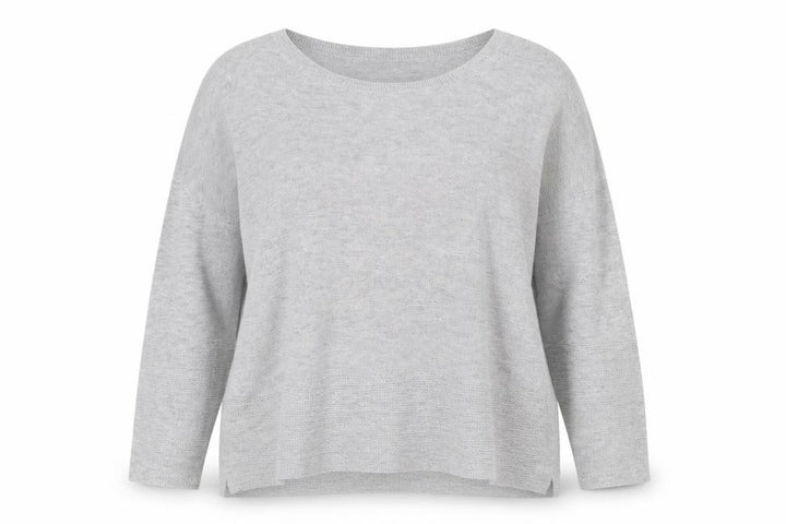 Roman Womens Grey  Knit Pullover Jumper Size 20