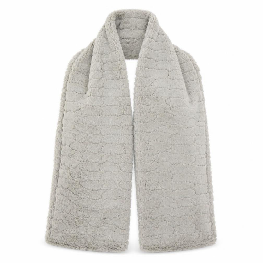 Front view of Preworn women’s grey shawl/wrap