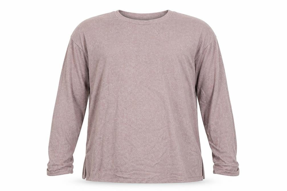 Front view of George men’s pink jumper, size L