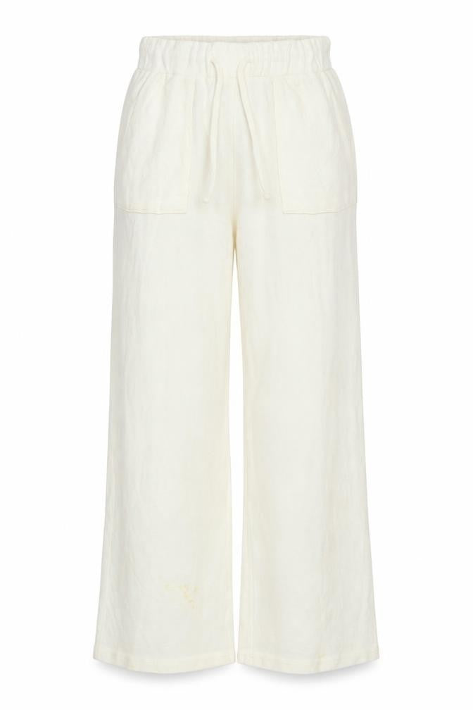 Front view of Marks & Spencer women’s ivory solid chemise pyjama set, size UK 6