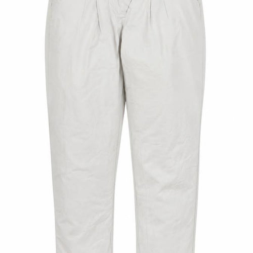 Dorothy Perkins Womens Beige   Trousers  Size 8 L28 in