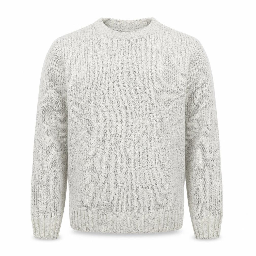 Front view of Next men’s beige jumper, size S