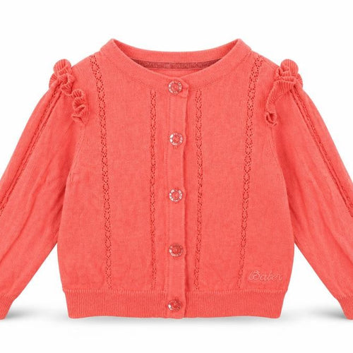 Baker Baby Baby Red   Cardigan Jumper Size 3-6 Months