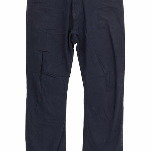 Denim & Co. Mens Blue   Straight Jeans Size 32 L27 in