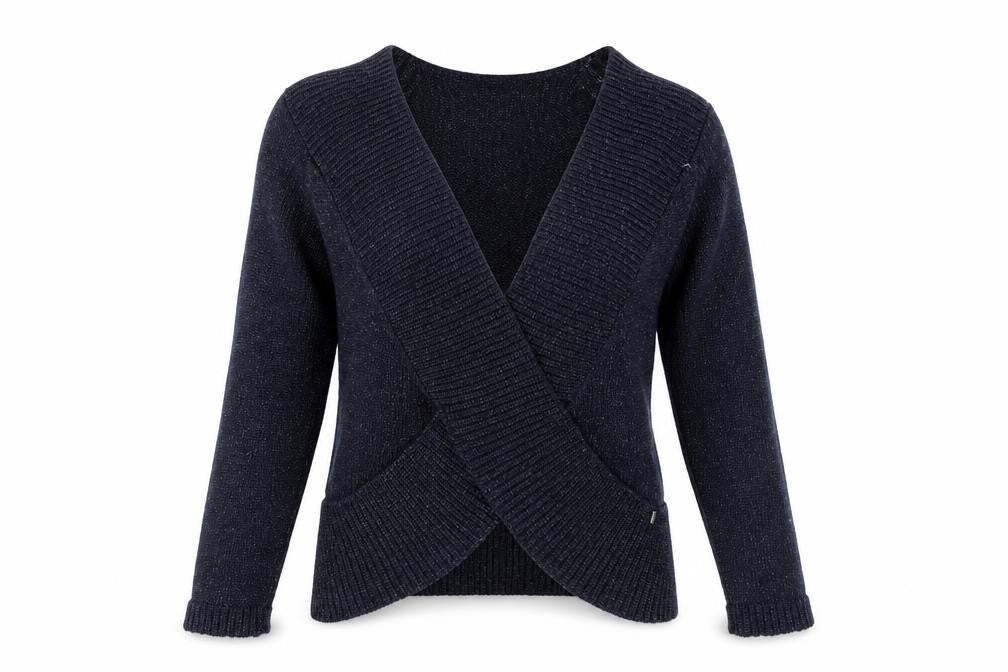 Front view of Bassini women’s blue jumper, size L