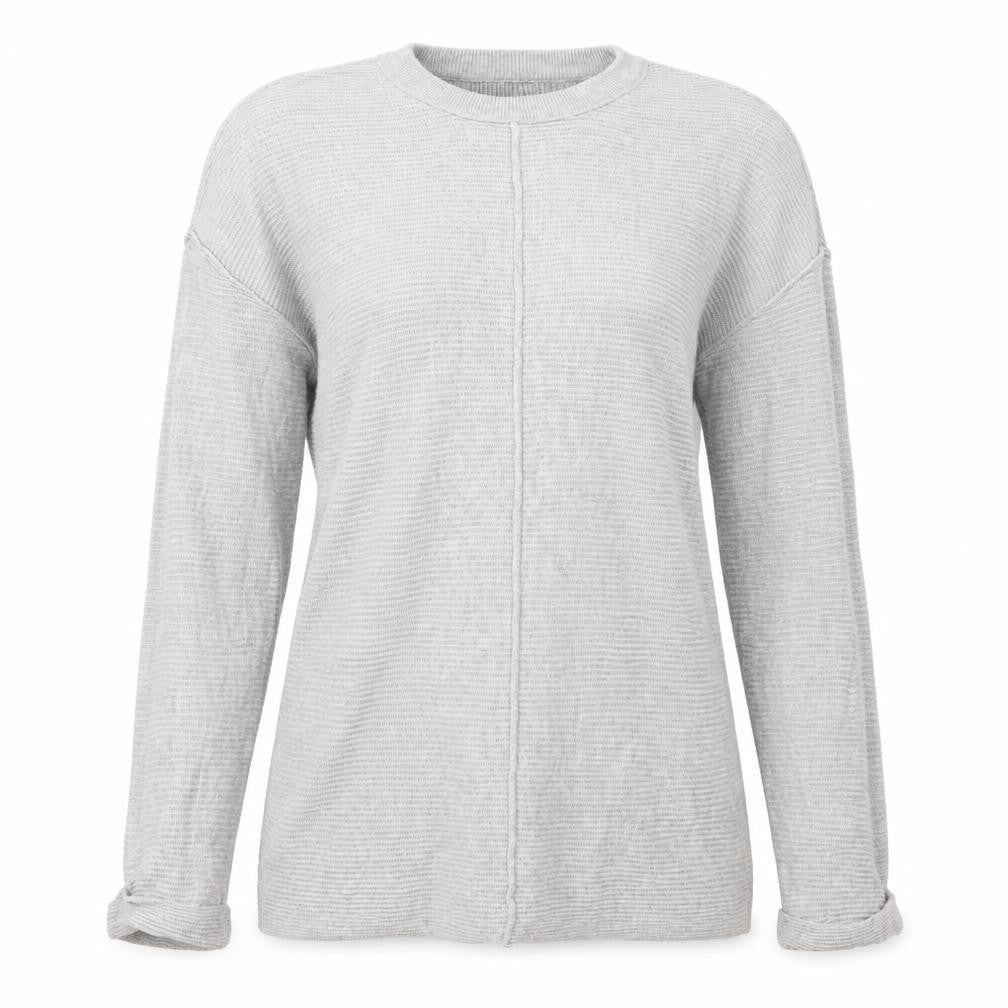 Front view of Primark women’s grey jumper, size XS