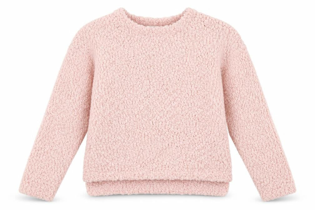 Front view of Tu girls’ black jumper, size 7, years