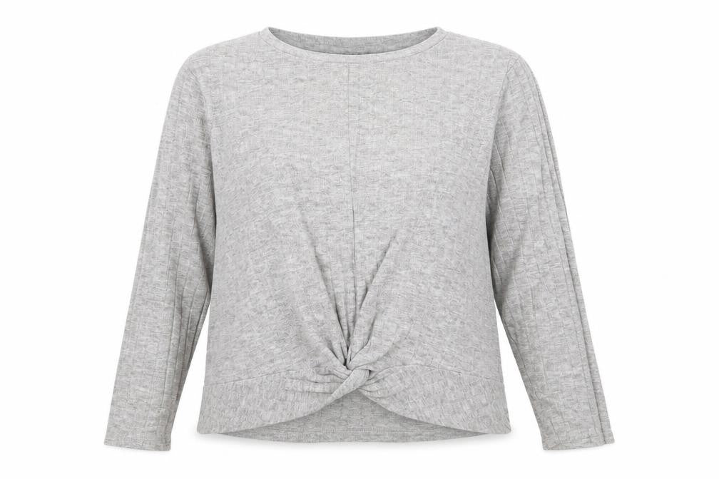 Front view of Primark women’s grey jumper, size XL