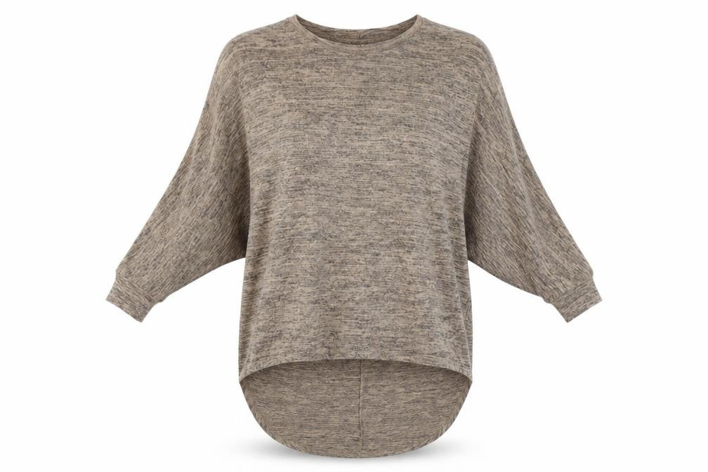 Front view of New Look women’s beige jumper, size S