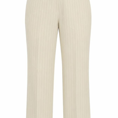 Dorothy Perkin Womens Beige Striped  Trousers  Size 16 L32 in