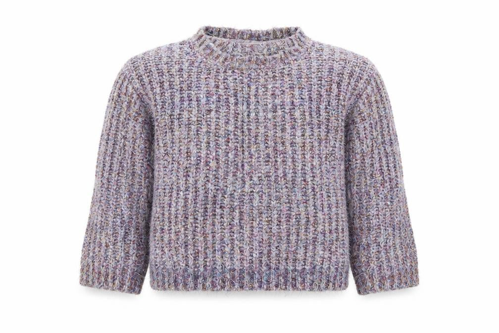 Front view of Next girls’ multicoloured jumper, size 7, years