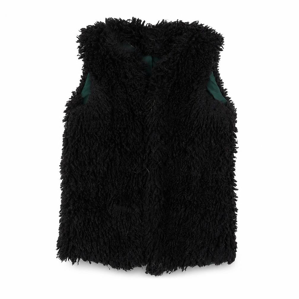 Front view of Next women’s black jacket, size UK 10