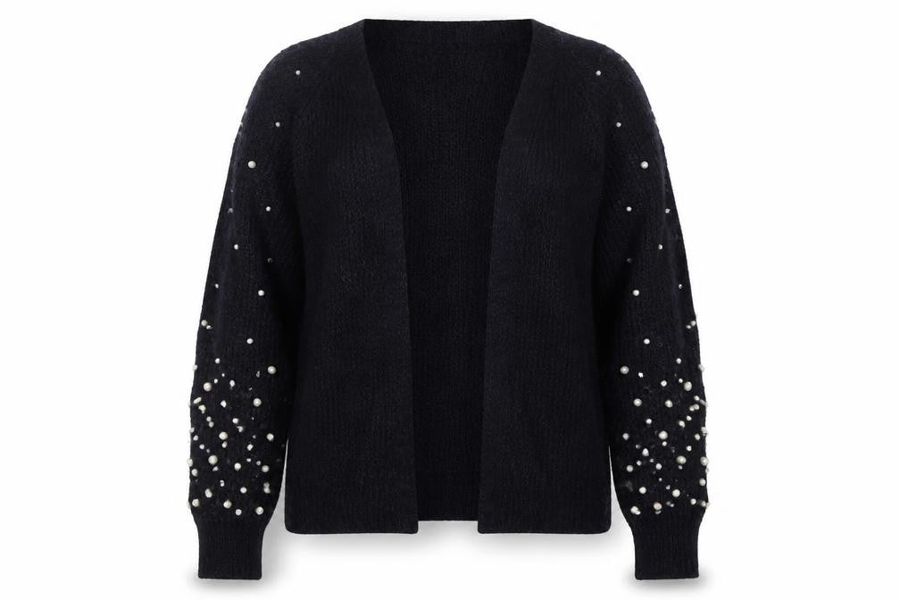 Marks and Spencer Womens Blue  Knit Cardigan Jumper Size S