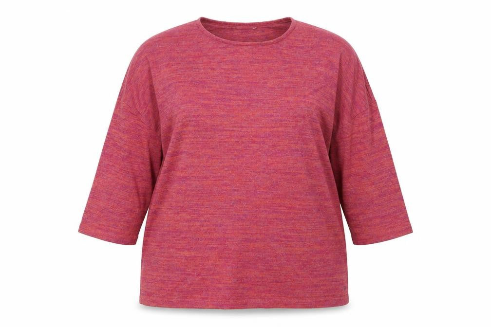 Front view of Tu women’s pink jumper, size UK 16