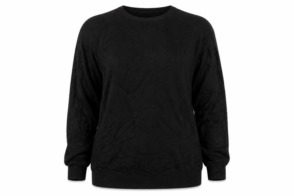 Front view of George women’s green knit jumper, size XL
