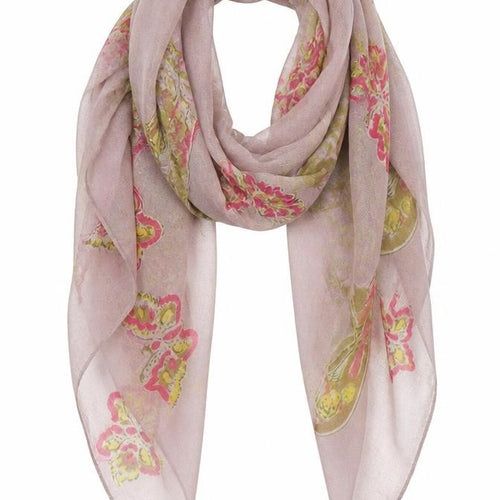 Accessory Street Womens Pink Floral   Shawl/Wrap