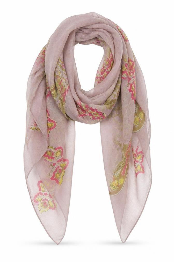 Accessory Street Womens Pink Floral   Shawl/Wrap