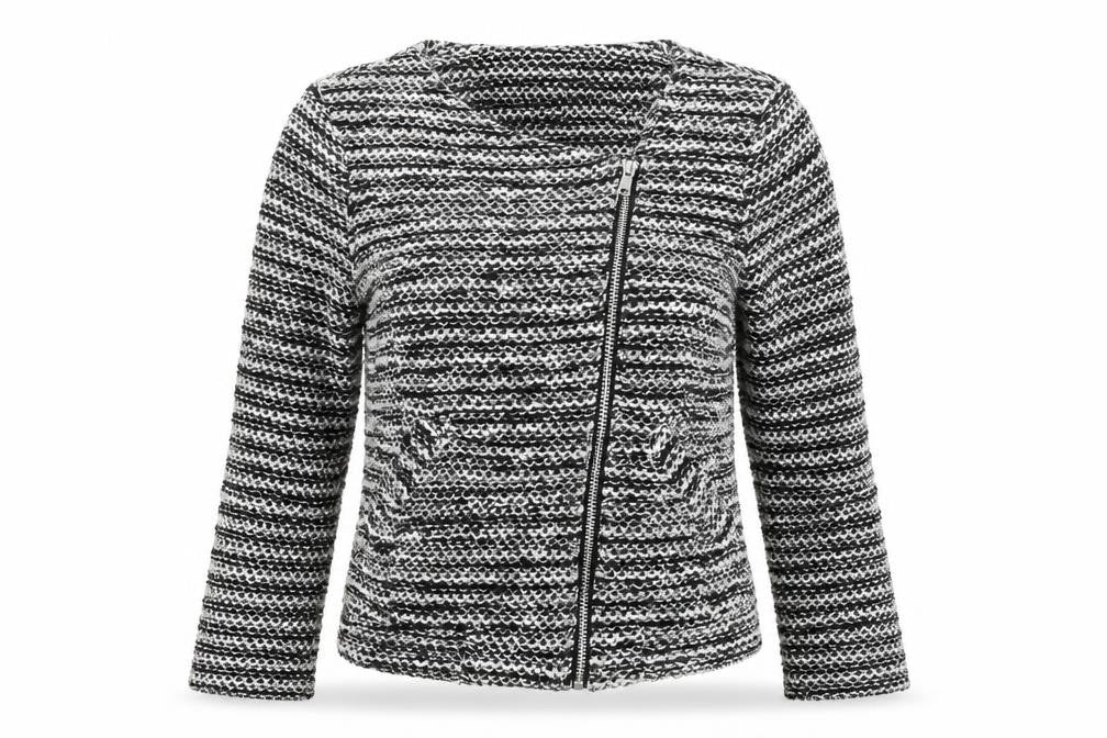 Front view of Divided women’s black jacket, size XS