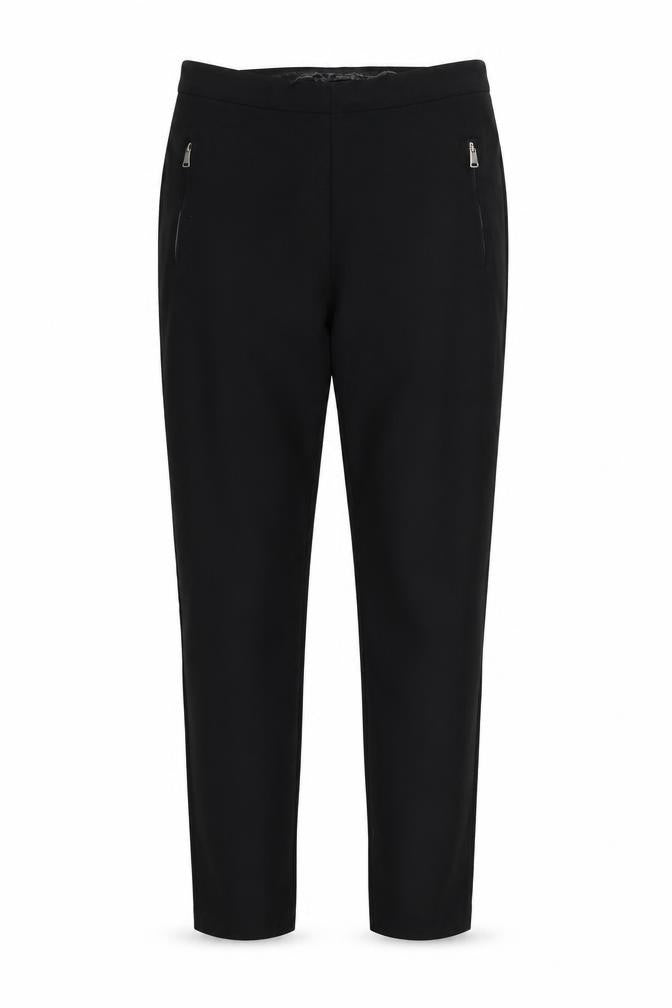 Preworn Womens Black   Trousers  Size 32 in L27 in