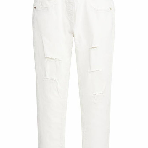 George Womens White  Denim Jegging Jeans Size 10 L25 in