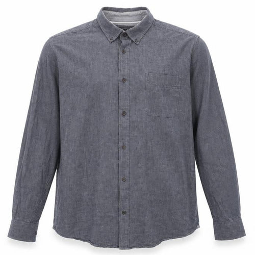 Maine New England Mens Blue Houndstooth   Button-Up Size XL  - Tailored fit
