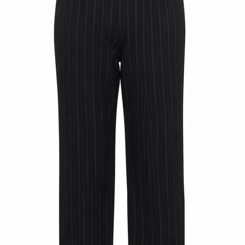Klass Collection Womens Black Striped  Trousers  Size 16 L29 in