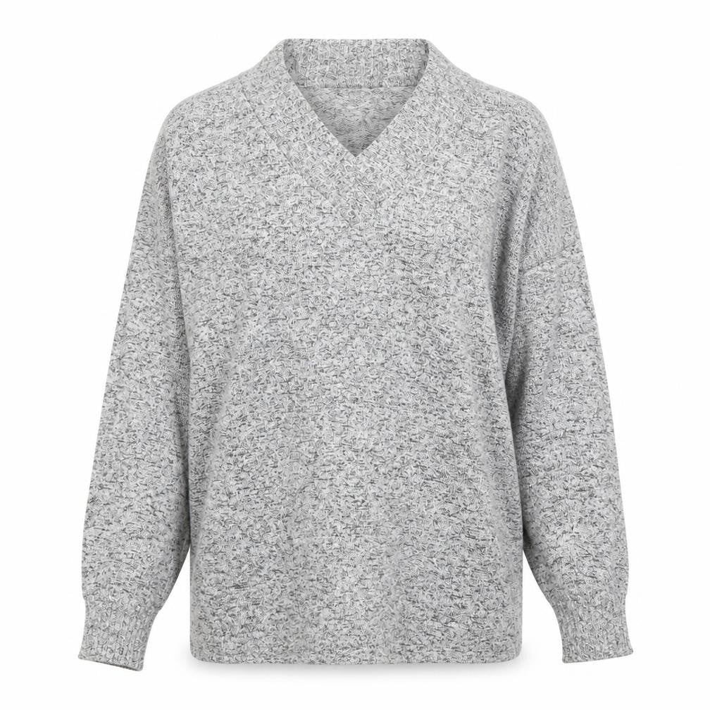 Front view of Tu women’s grey jumper, size UK 8