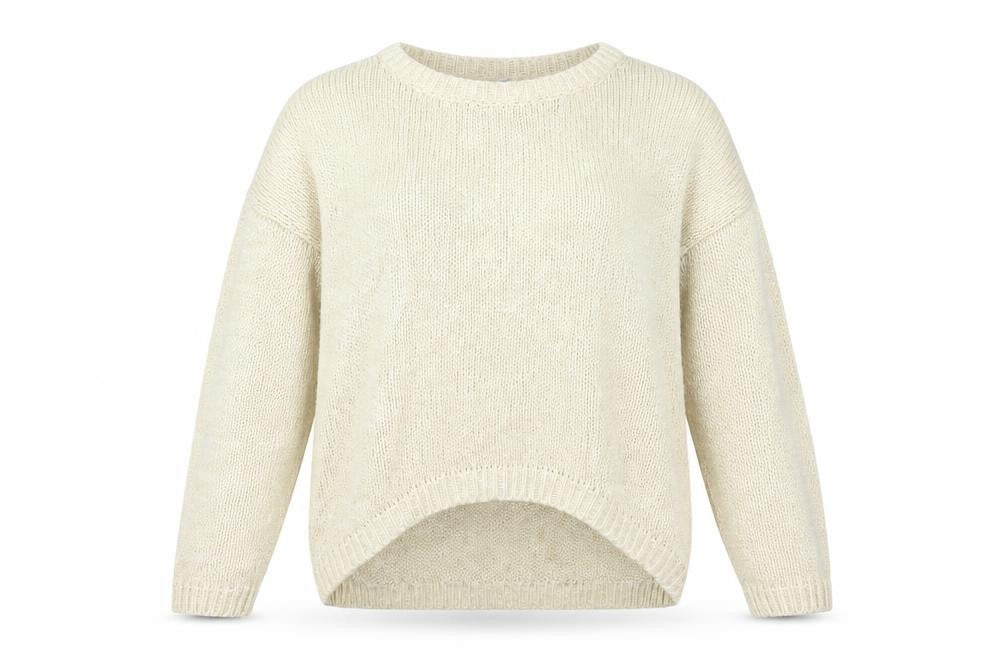 Front view of Blue Vanilla women’s beige jumper, size M