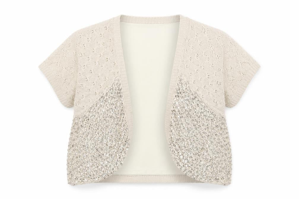 Autograph Girls Beige   Cape Jumper Size 9-10 Years