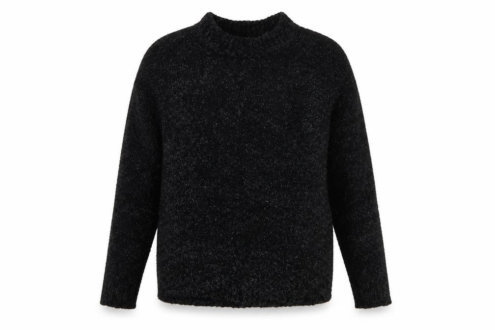 Front view of Tu women’s black jumper, size UK 10