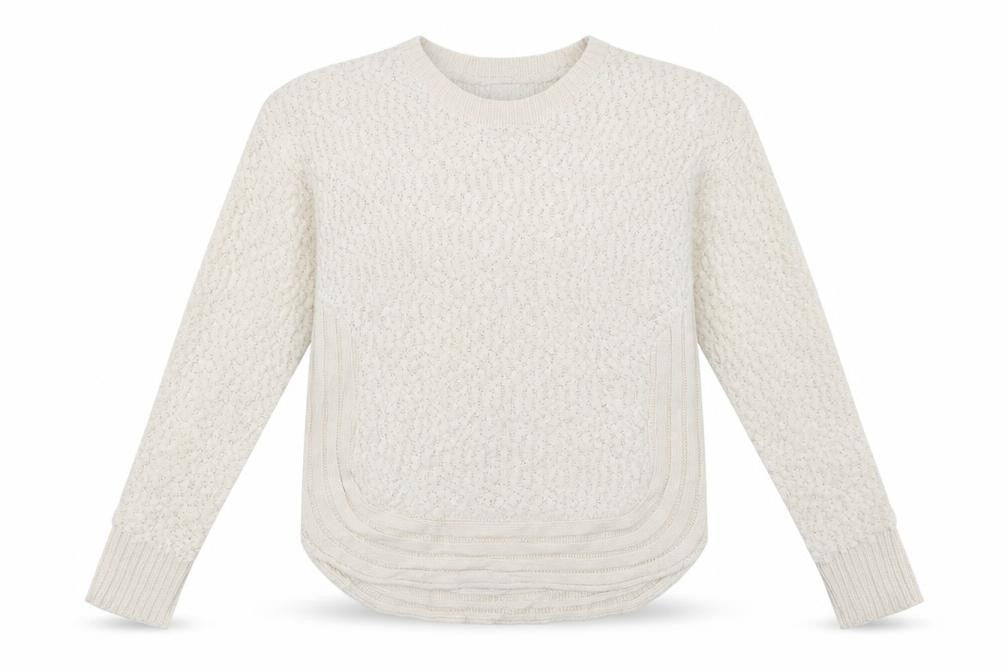 Front view of Apricot women’s beige jumper, size UK 10
