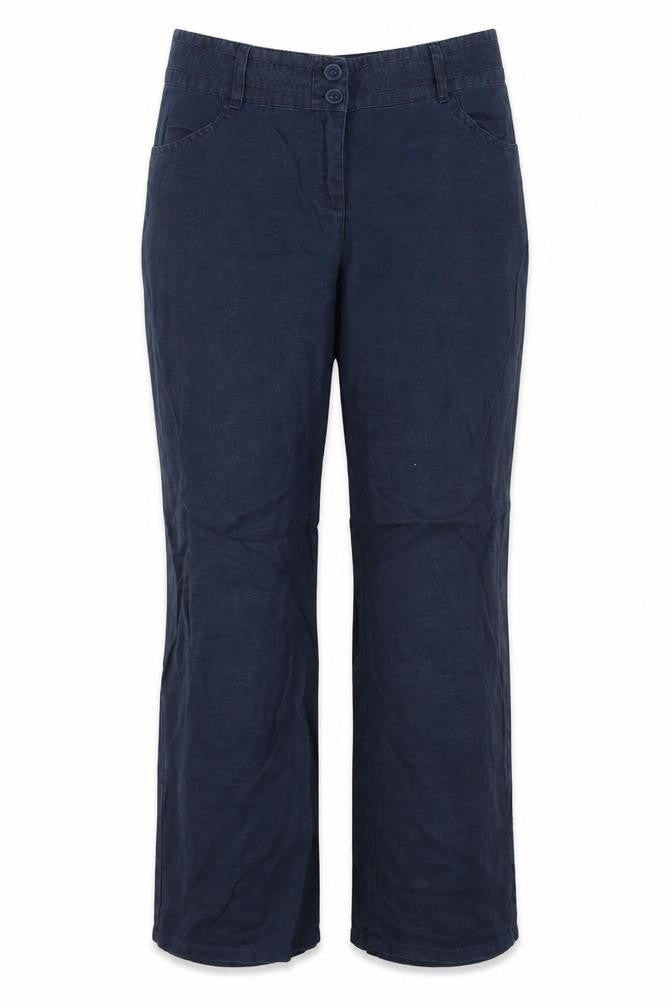 Annuci Womens Blue   Trousers  Size 36 in L30 in