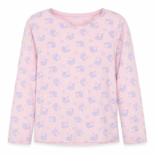 George Girls Pink Polka Dot   Pyjama Set Size 10-11 Years
